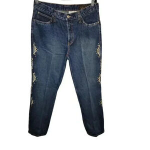 Vintage Lawman Jeans Womens 13 Stonewash Slim Fit Denim Low Rise Western